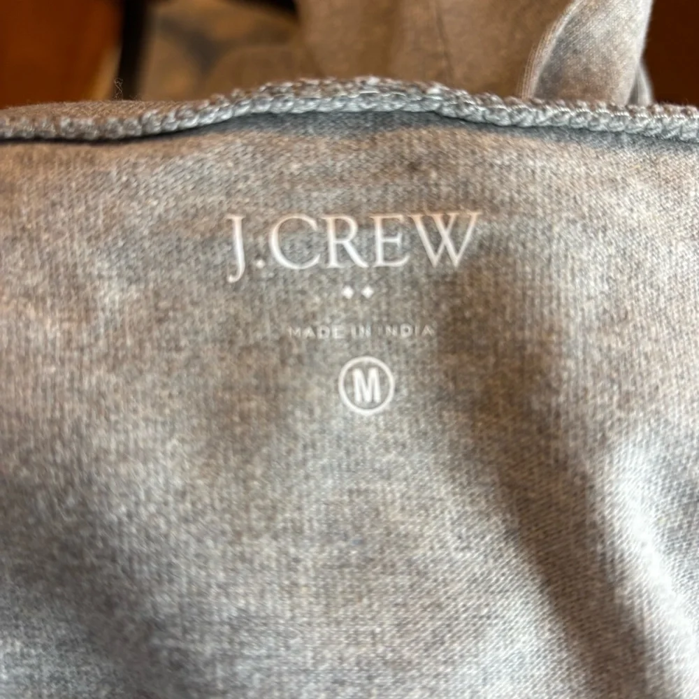 J CREW Cotton Gray Turtleneck Men’s Shirt Sz Medium